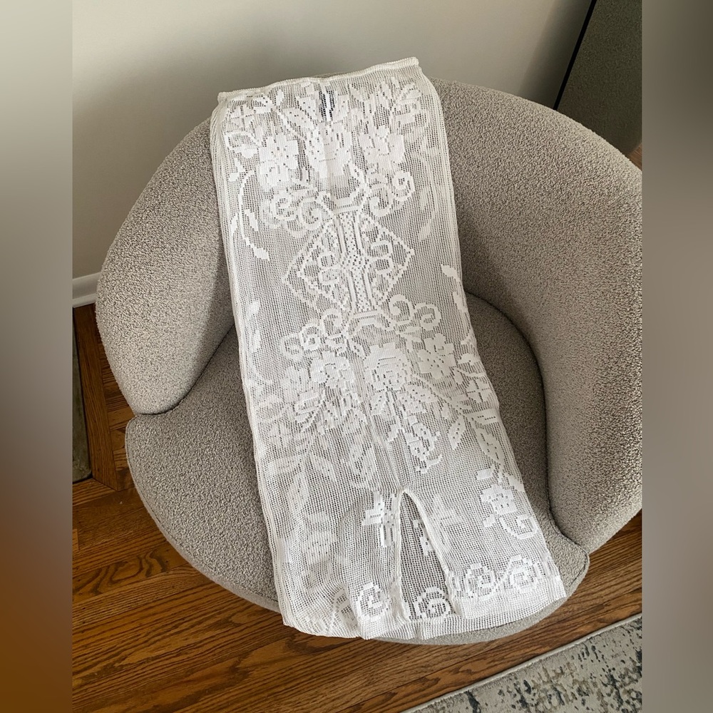 With Jean White Lace Skirt xxs - Picture 5 of 6